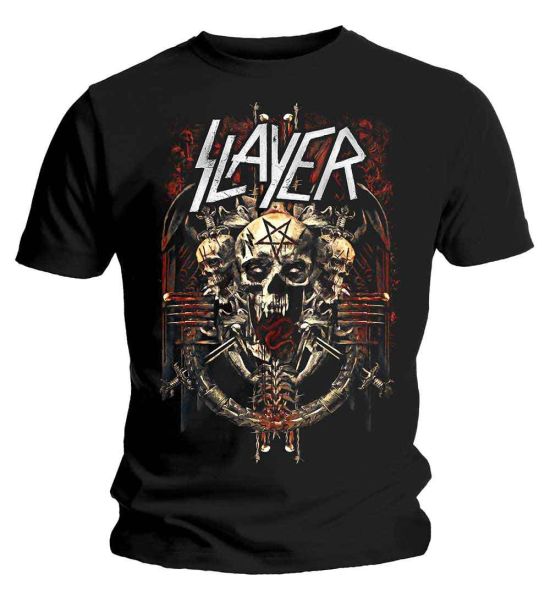 Slayer: Demonic Admat - Black T-Shirt