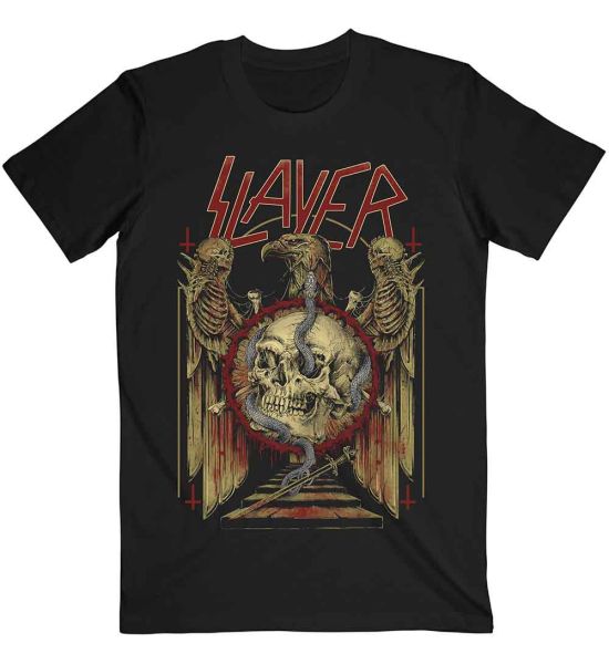 Slayer: Eagle & Serpent - Black T-Shirt