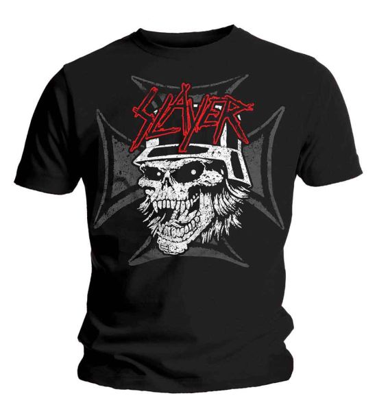 Slayer: Graphic Skull - Black T-Shirt