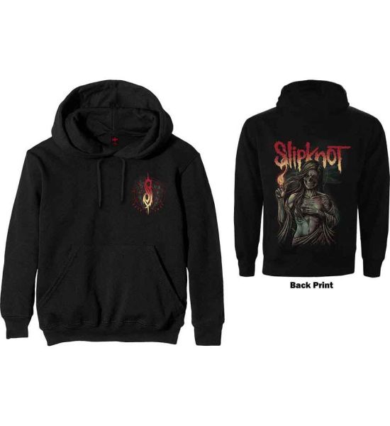 Slipknot: Burn Me Away (Back Print) - Black Pullover Hoodie