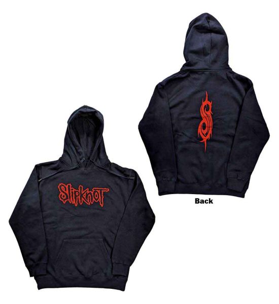 Slipknot: Logo (Back Print) - Navy Blue Pullover Hoodie