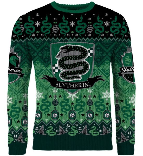 Harry Potter: Slytherin 'Round The Christmas Tree Ugly Christmas Sweater