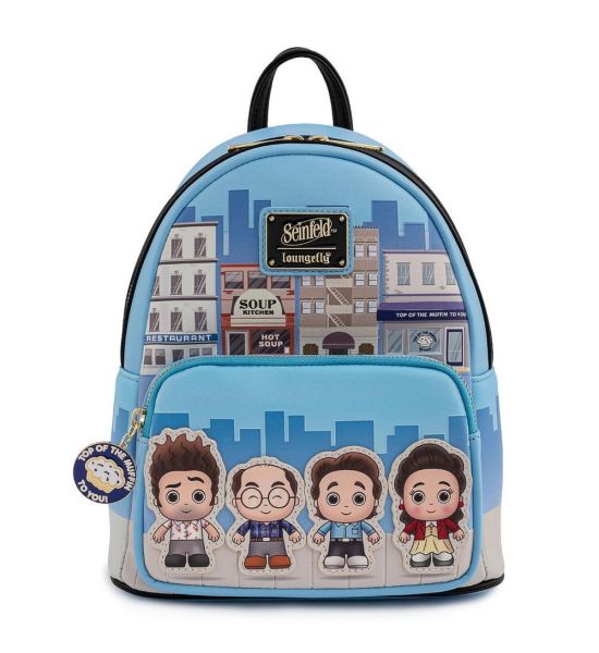 Loungefly Seinfeld: Chibi City Mini Backpack