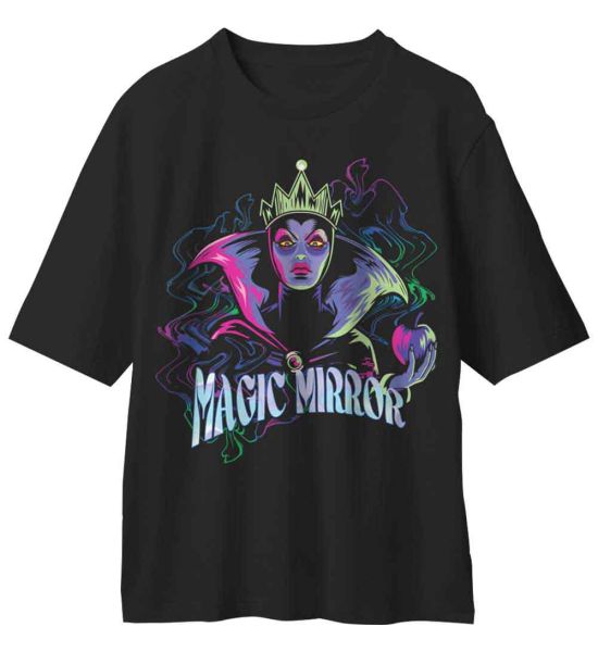 Snow White: Evil Queen Mirror - Black T-Shirt