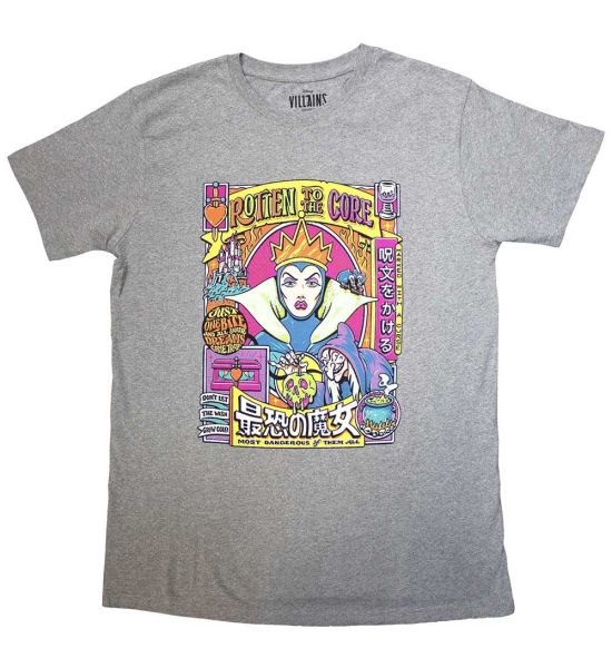 Snow White: Evil Queen Rotten To The Core - Grey T-Shirt