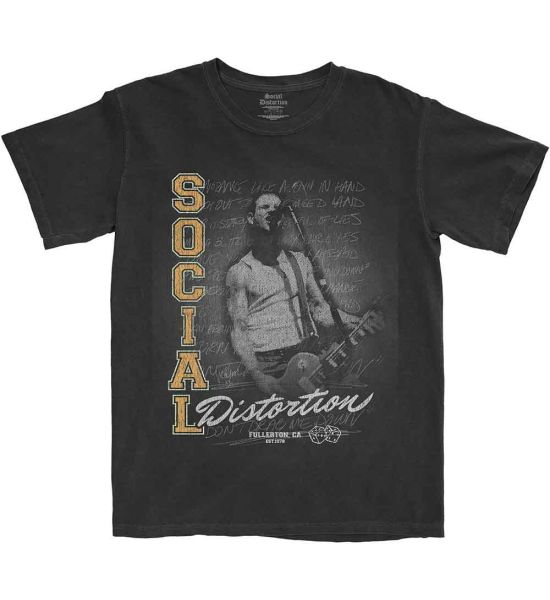 Social Distortion: Athletics - Black T-Shirt