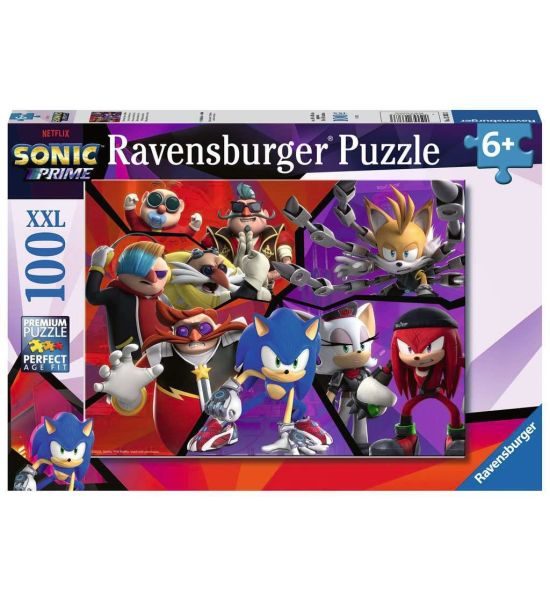 Sonic Prime: Sonic & Villains Children's Jigsaw Puzzle XXL (100 pieces)