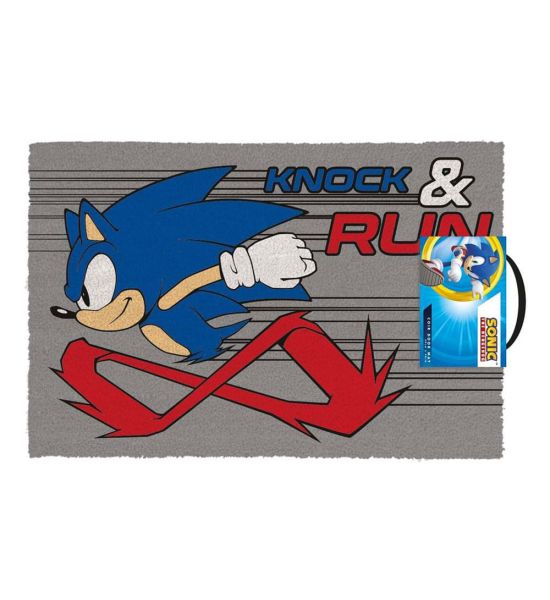 Sonic The Hedgehog: Knock And Run Doormat (40x60cm) Preorder