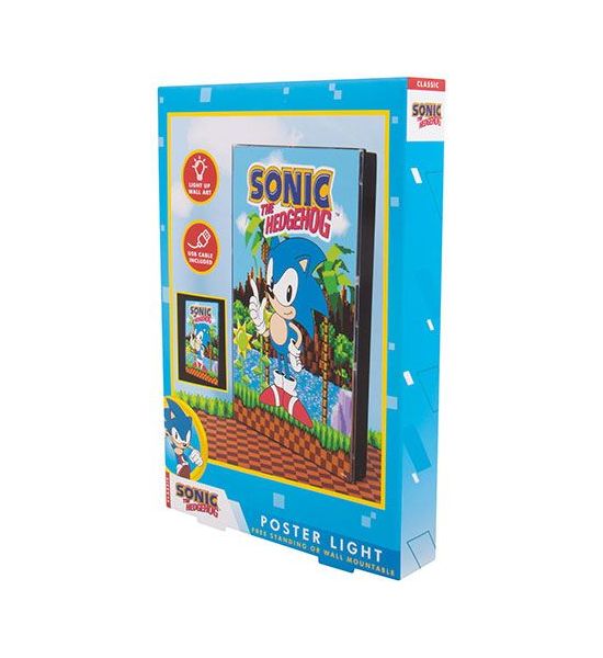 Sonic the Hedgehog: Poster Light Preorder