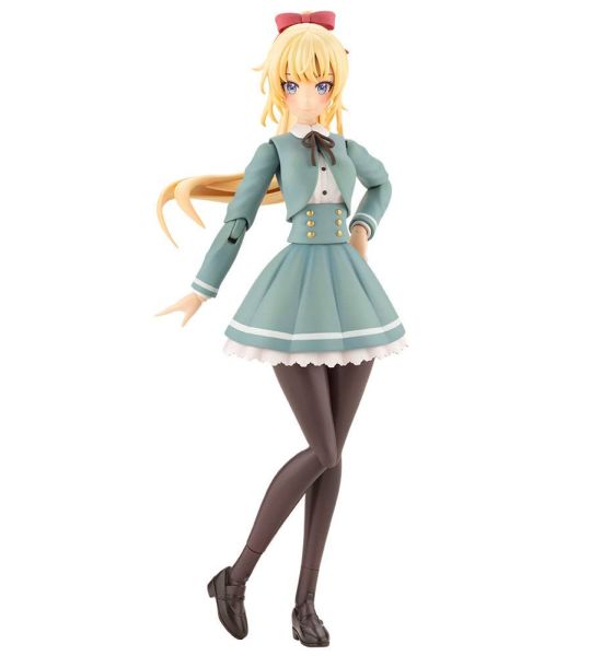 Sousai Shojo Teien: Ritsuka Saeki St. Iris Gauken Girls' High School Winter Clothes 1/10 Plastic Model Kit (16cm)