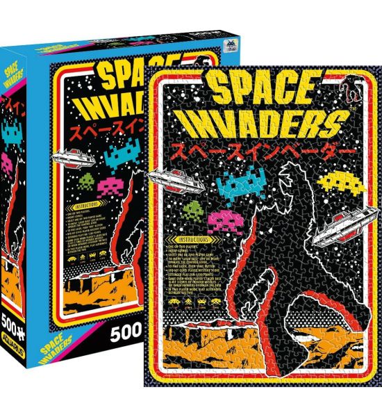 Space Invaders: 500 Piece Jigsaw Puzzle Preorder