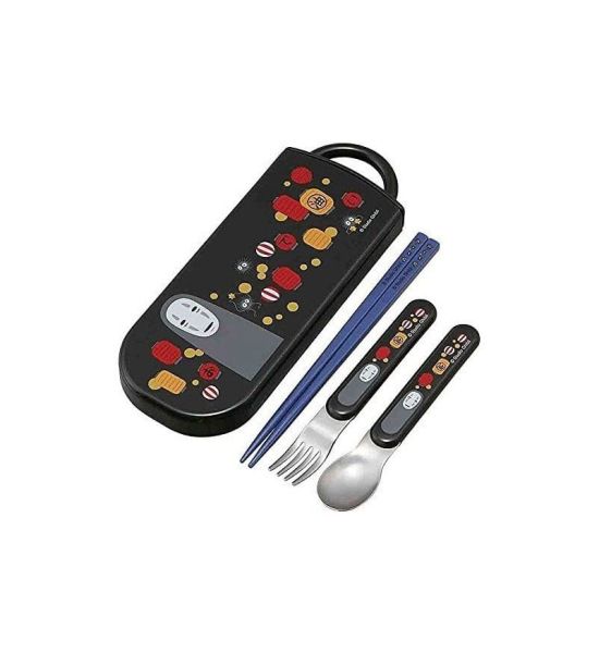 Spirited Away: No Face & Lantern Chopsticks & Spoon & Fork Set Preorder