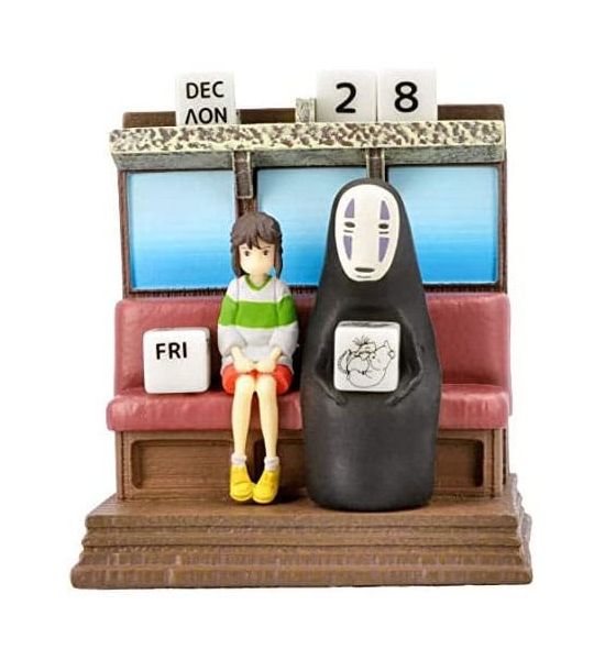 Spirited Away: Take Unabara Train Three-wheeler Diorama / Calendar Statue (11cm) Preorder