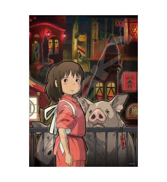 Spirited Away: The Other Side of the Tunnel Stained Glass Jigsaw Puzzle (500 pieces) Preorder