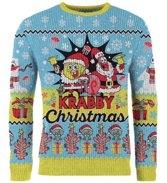 Spongebob Squarepants: Have A Krabby Christmas! Ugly Christmas Sweater/Jumper