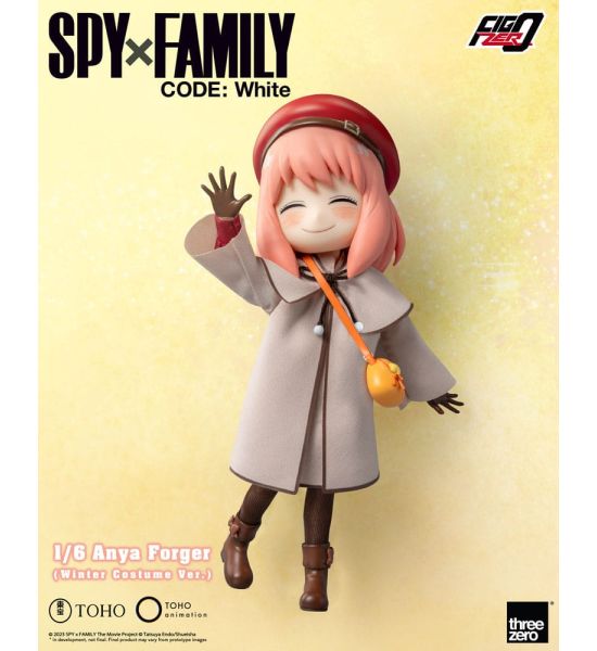 Spy x Family: Anya Forger Code: White FigZero Action Figure 1/6 Winter Costume Ver. (17cm)