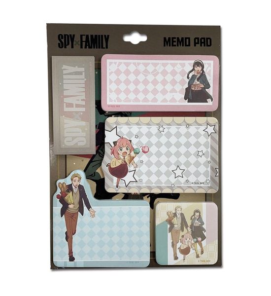 Spy x Family: Forger Family Memo Pad Set Preorder