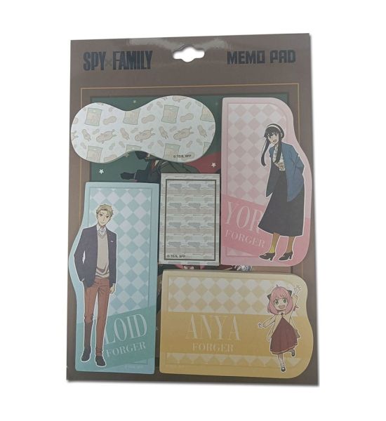 Spy x Family: Forger Family Memo Pad Set (#B) Preorder