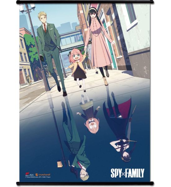 Spy x Family: Group Day and Night Wall Scroll (112cm x 84cm)