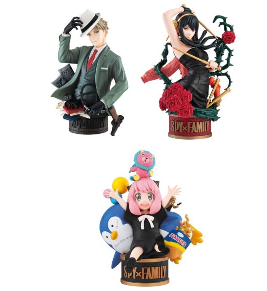 Spy x Family: Pettitrama EX Series Trading Figure 3-Set (9cm)