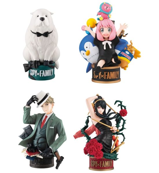 Spy x Family: Pettitrama EX Series Trading Figure 4-Set (9cm) Preorder