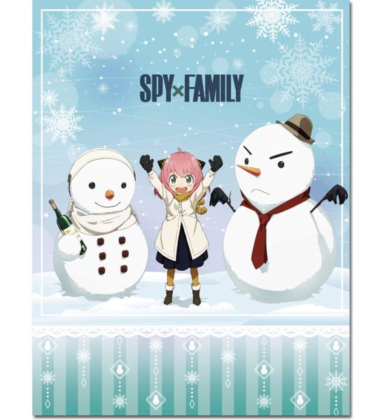 Spy x Family: Snowman and Anya Blanket (117x152cm)