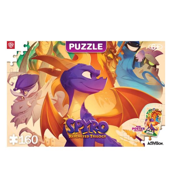 Spyro Reignited Trilogy: Heroes Kids Puzzle (160 pieces) Preorder