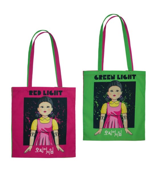 Squid Game: Red Light, Green Light Tote Bag Preorder