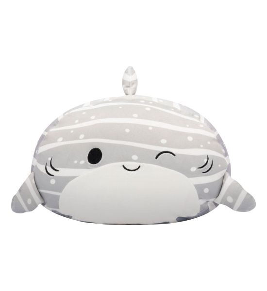 Squishmallows: Sachie Grey Striped Whale Shark Plush Figure (30cm)