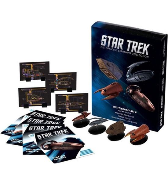 Star Trek: Shuttle Set 8 Starship Diecast Mini Replicas Preorder