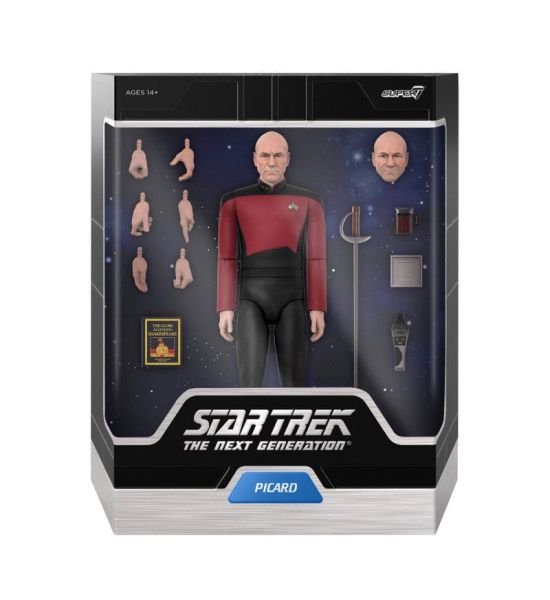 Star Trek: The Next Generation - Captain Picard Ultimates Wave 2 7 inch Action Figure