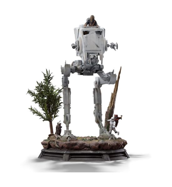 Star Wars: AT-ST and Chewbacca 1/20 Demi Art Scale Statue (53cm) Preorder