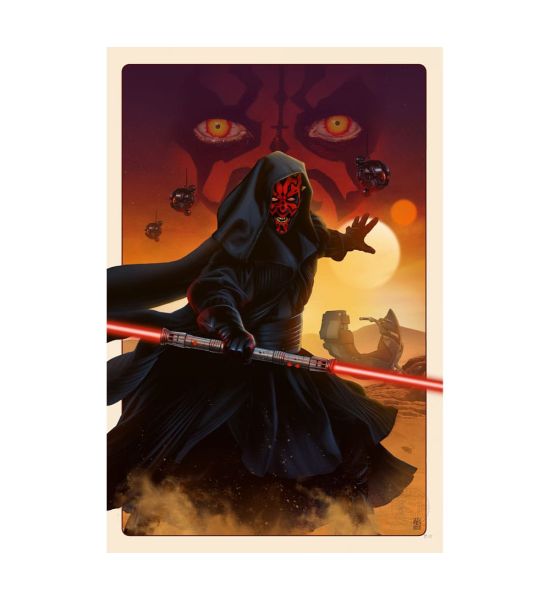 Star Wars: Darth Maul Art Print (The Phantom Menace, 41x61cm - unframed) Preorder