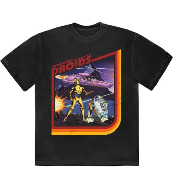 Star Wars: Droids - Black T-Shirt