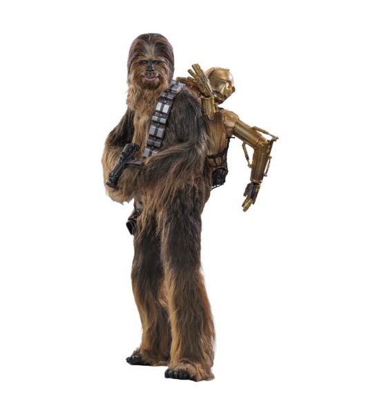 Star Wars Episode V: Chewbacca with Disassembled C-3PO 1/6 Movie Masterpiece Action Figure (36cm) Preorder