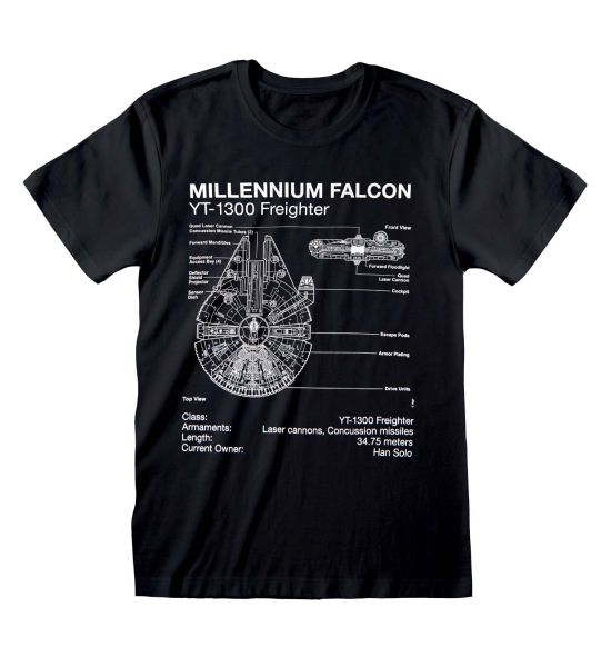 Star Wars: Millenium Falcon Manual T-Shirt