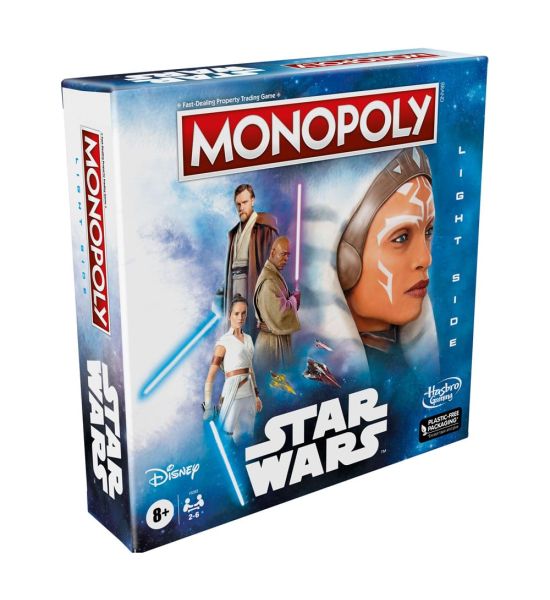 Star Wars: Monopoly Light Side Edition Board Game (*English Version*) Preorder