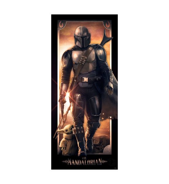 Star Wars: The Mandalorian Art Print (30cm x 71cm) - unframed