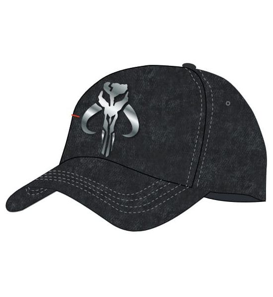 Star Wars: The Mandalorian Curved Bill Cap Silver Crest Preorder