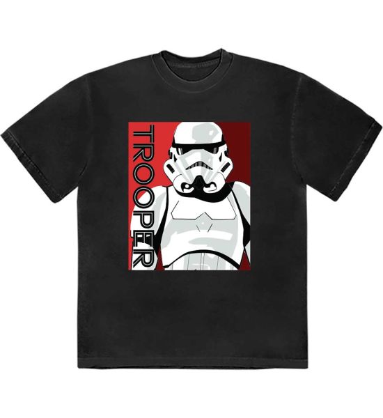 Star Wars: Trooper Card - Black T-Shirt