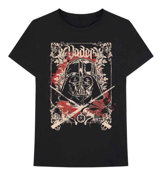 Star Wars: Vader Decor - Black T-Shirt