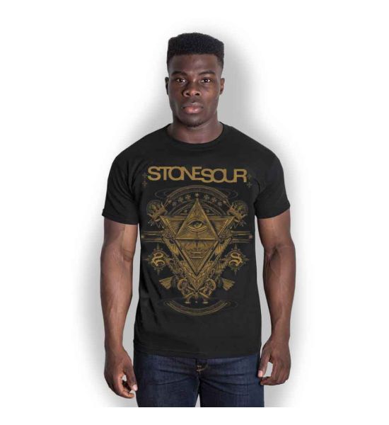 Stone Sour: Pyramid - Black T-Shirt