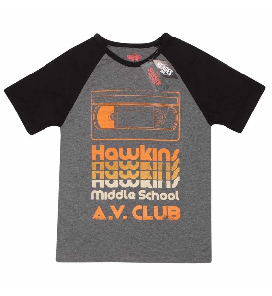 Stranger Things: AV Club Raglan T-Shirt