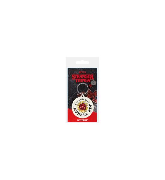 Stranger Things 4: Fireball Him Rubber Keychain (6cm) Preorder