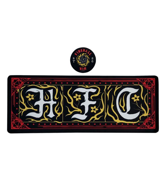 Stranger Things: Hellfire Club Desk Pad & Coaster Set Preorder