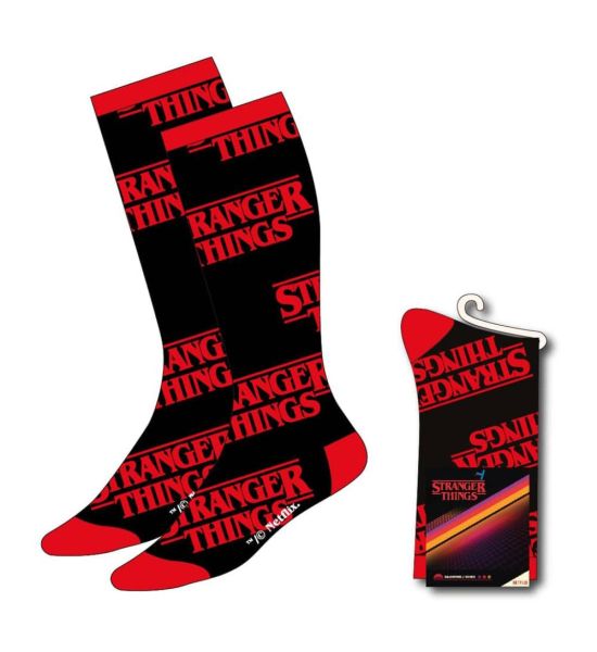 Stranger Things: Logo Socks (38-45) Preorder