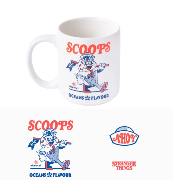 Stranger Things: Scoops Ahoy Ceramic Mug Preorder