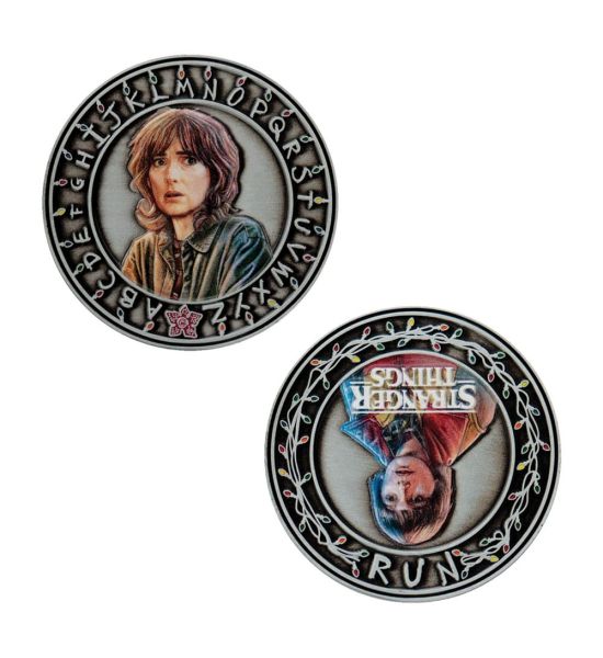 Stranger Things: Will & Joyce Collectable Coin (4cm) Preorder