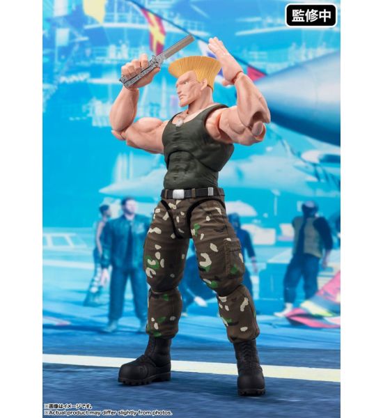 Street Fighter: Guile S.H. Figuarts Action Figure -Outfit 2- (16cm) Preorder