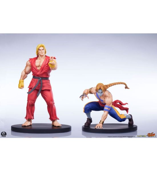 Street Fighter: Ken & Vega Set 1/10 Street Jam Statuen Preorder